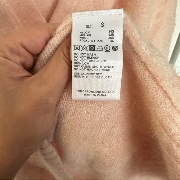 Tomorrowland Wool & Mohair Oversized Cardigan S - Picture 8 of 8